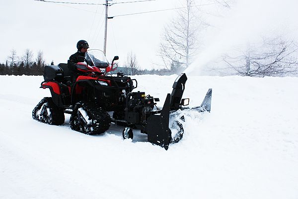 BERCOMAC profesional snowblower 54" (138 cm) incl. adapters