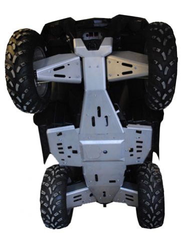 Ricochet ATV Polaris Sportsman 550/850 XP 2013-2014, Complete Skidplate Set