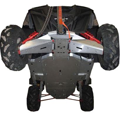 Ricochet ATV Polaris RZR XP 900, Skidplate Set