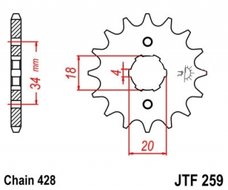 JTF259 14 zubov