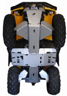 Ricochet ATV Can-Am Outlander 800R/1000, Gen 2 Frame Skidplate Set