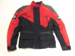 Moto textilná bunda KEVLAR, čierno- červená, veľ. L, č.1995