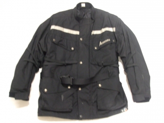 Moto textilná bunda AZZURRO, čierna, č.1996