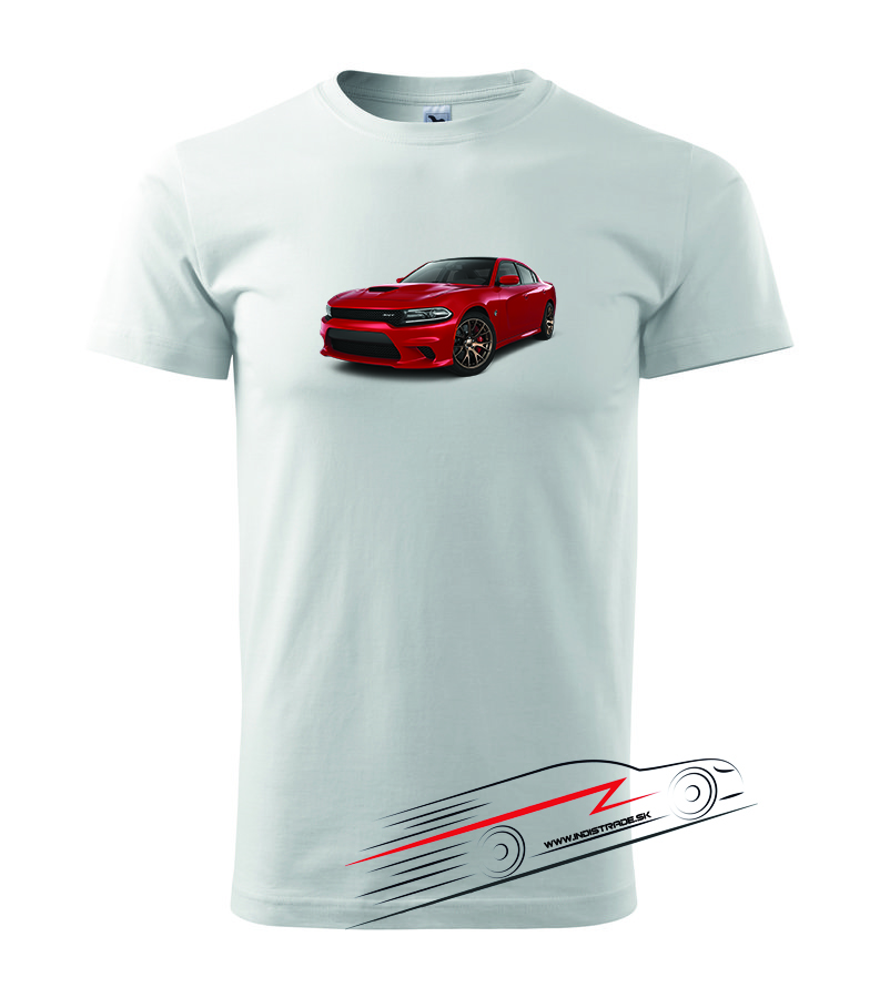 Pánske tričko s motívom 020 Dodge charger