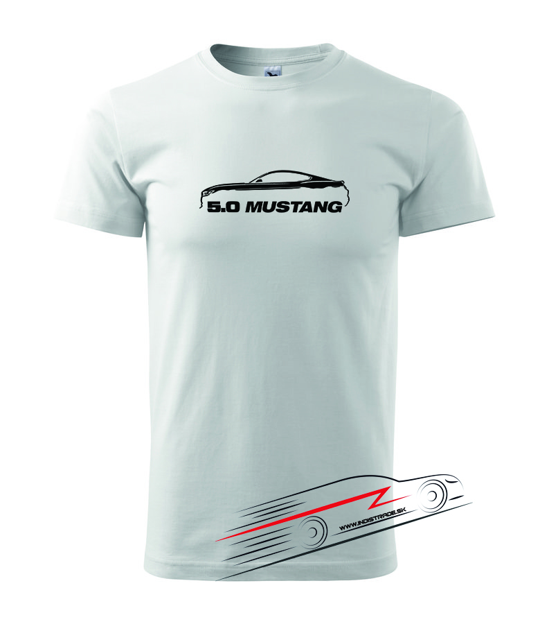 Pánske tričko s motívom 021 Mustang