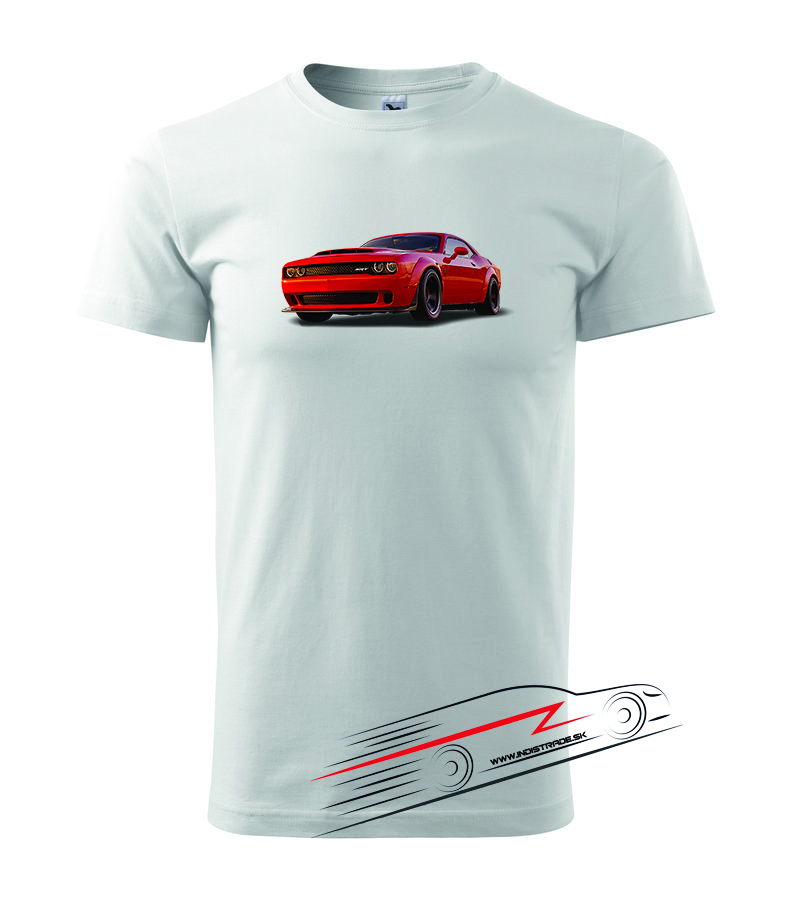 Pánske tričko s motívom 024 Dodge challenger