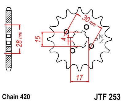 JTF253 12 zubov