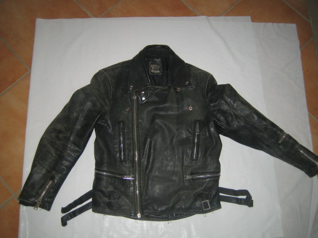 Moto kožená bunda ECHTES LEDER veľ.50 č.145 