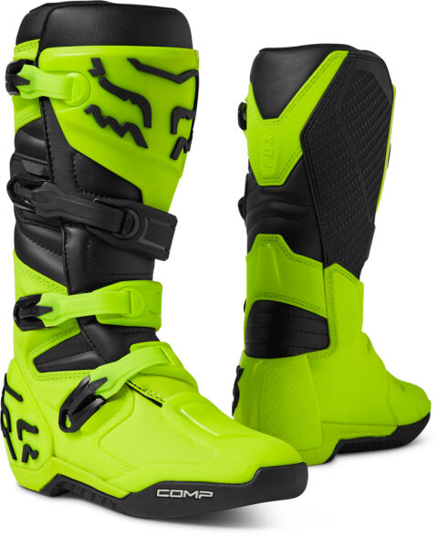 Topánky FOX COMP BOOT, FLUO YELLOW MX23