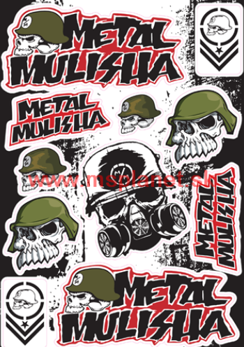 Nalepka moto Metal Mulisha