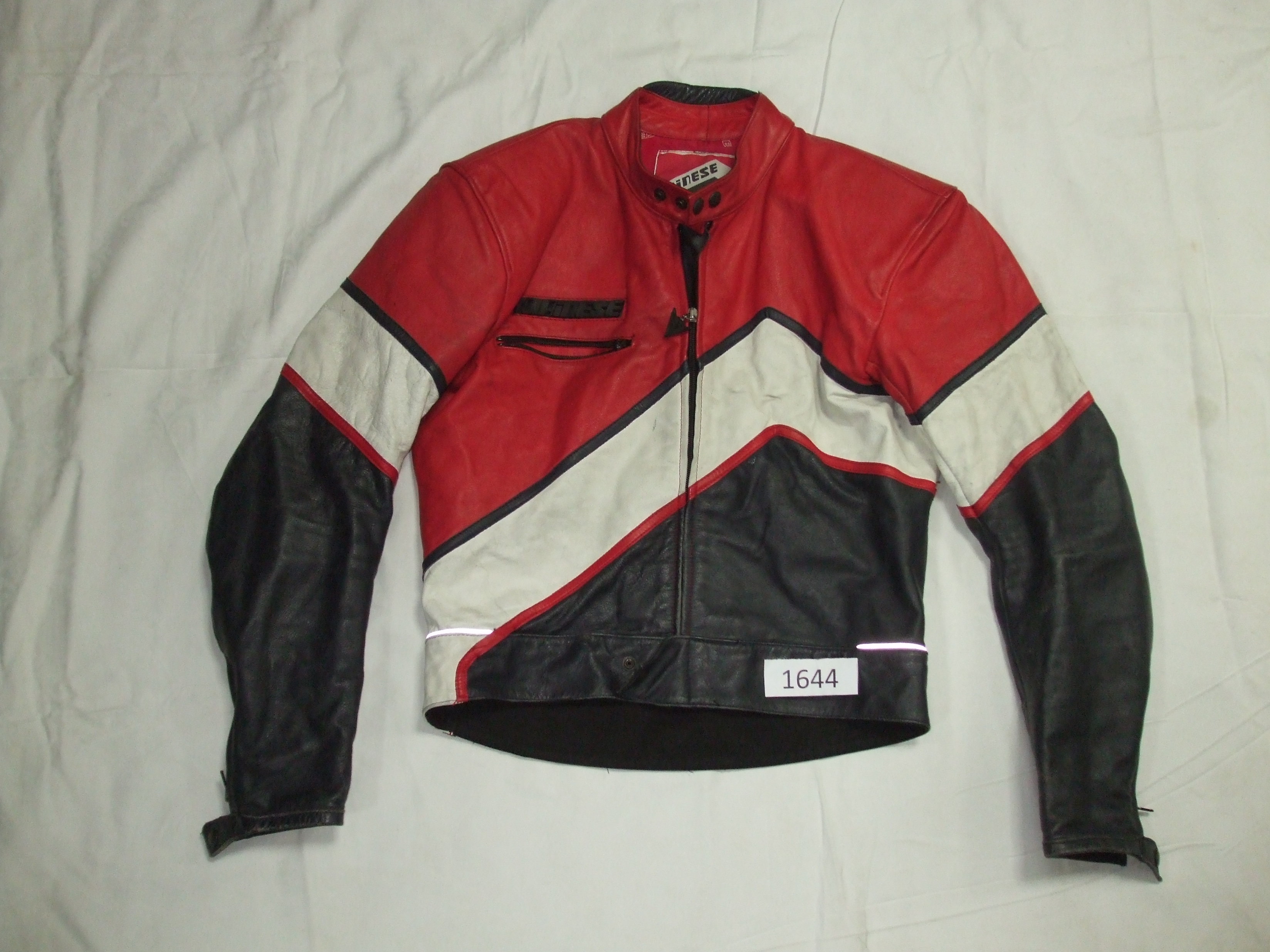 Moto kožená farebná bunda DAINESE, veľ.54, č.1644