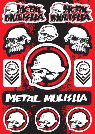 Nalepka moto Metal Mulisha 2