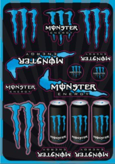 Nalepka moto Monster Energy 6